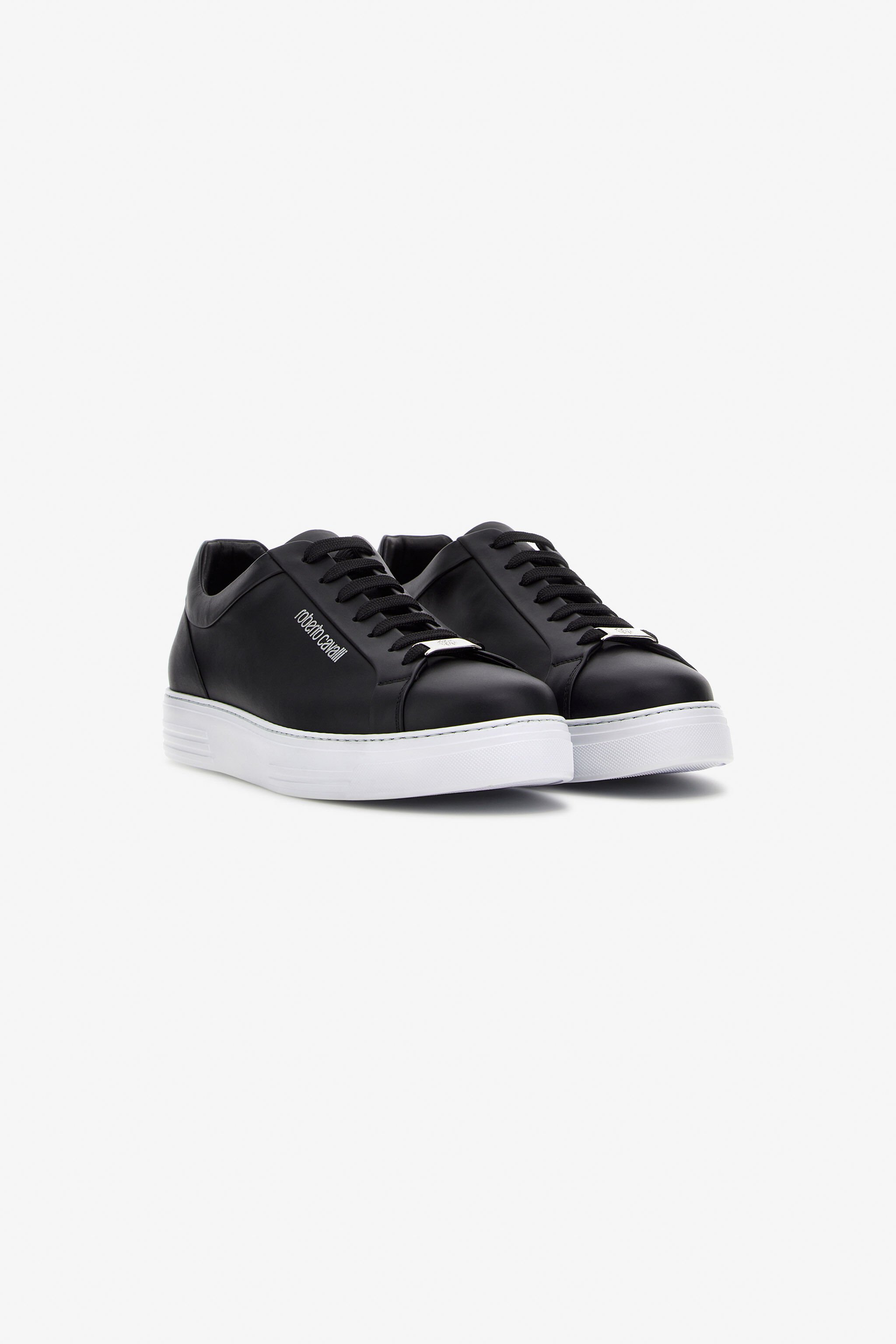 RC Sneakers con Monogram RC Nero NOS00A-PNO01