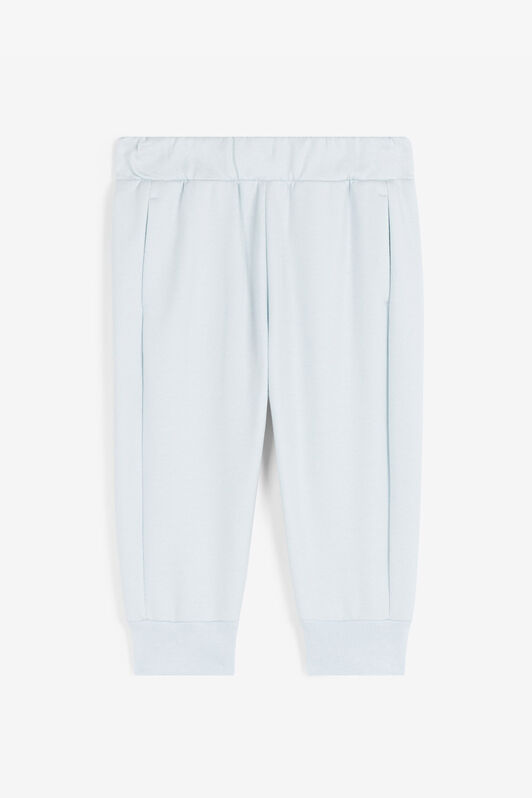 JU RC Monogram-Print Cotton Track Pants Light blue RJT212-CF050