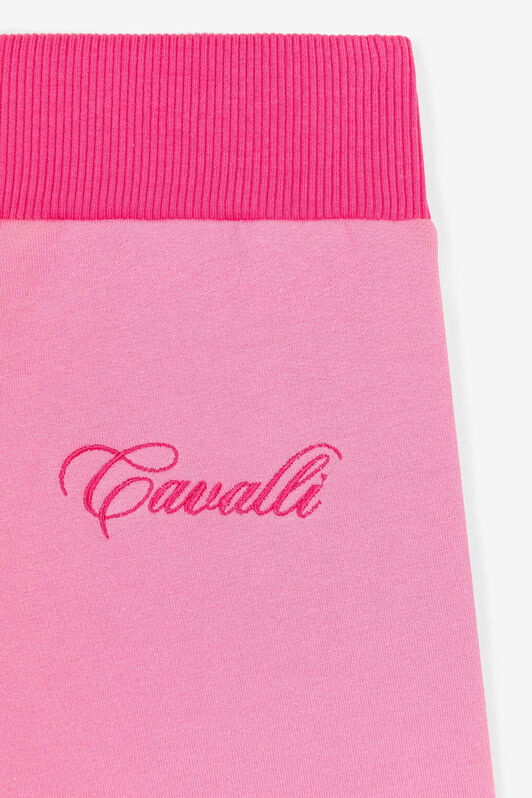 JU Python And Ocelot-Print Sweatpants Fuchsia PJT218-5OE40