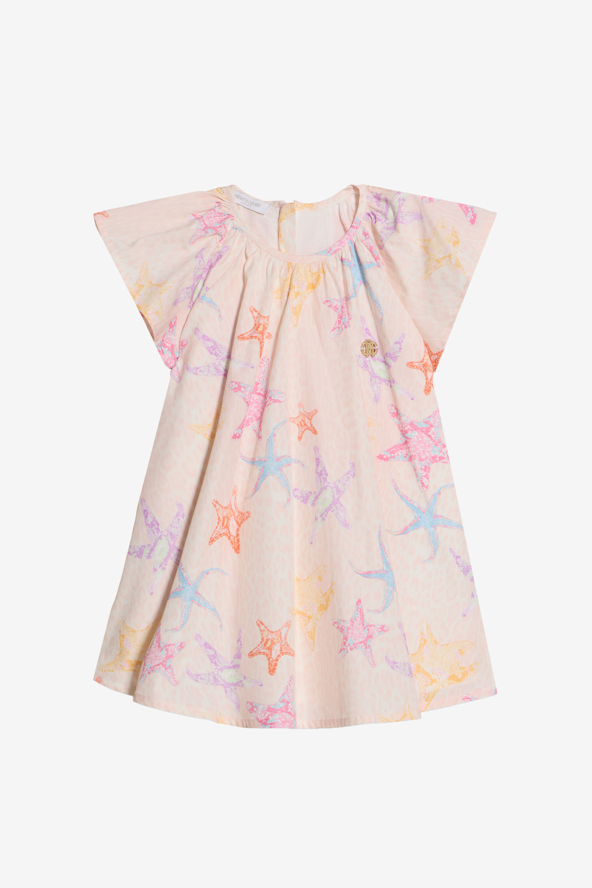 JU Strafish Print Cotton Dress LIGHT PINK WJT103-7MR17