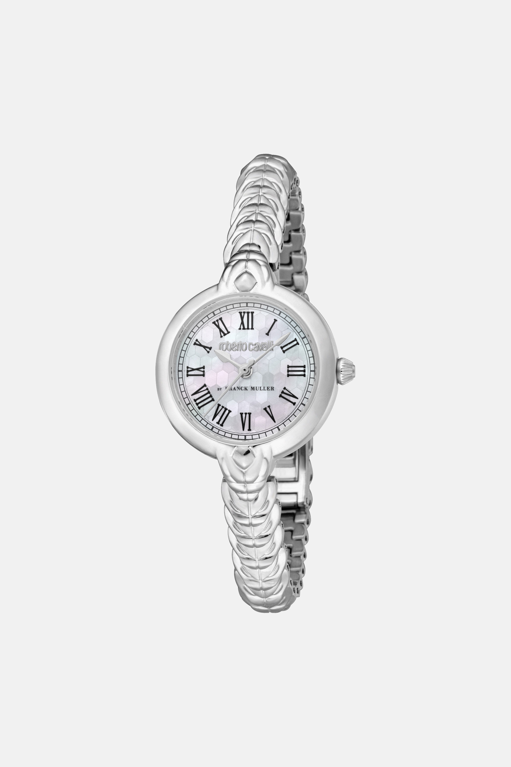 RC Roberto Cavalli by Frank Muller Logo watch Silber SALG22-IG206