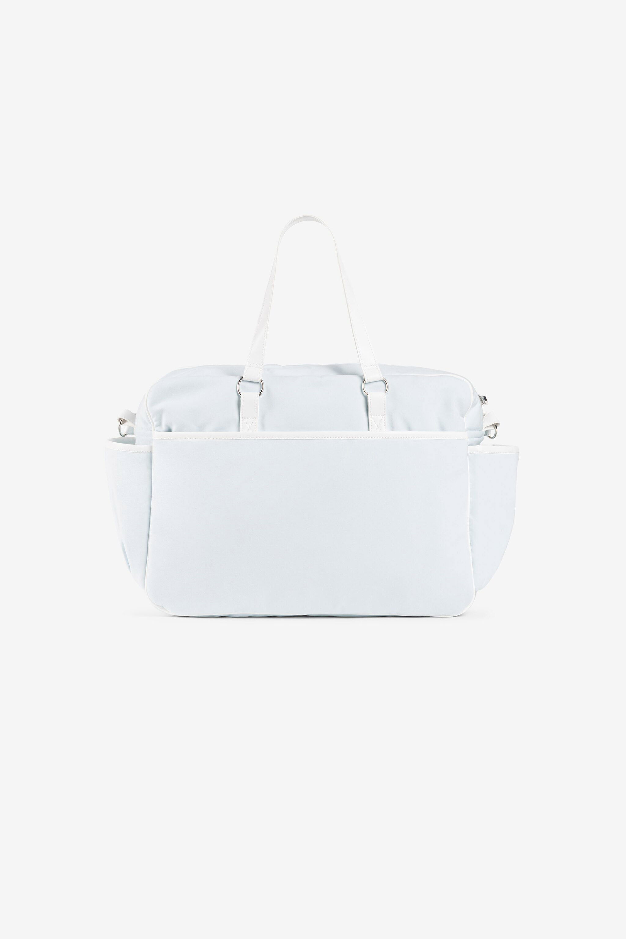 JU Borsa fasciatoio con logo Azzurro PJB007-JD025