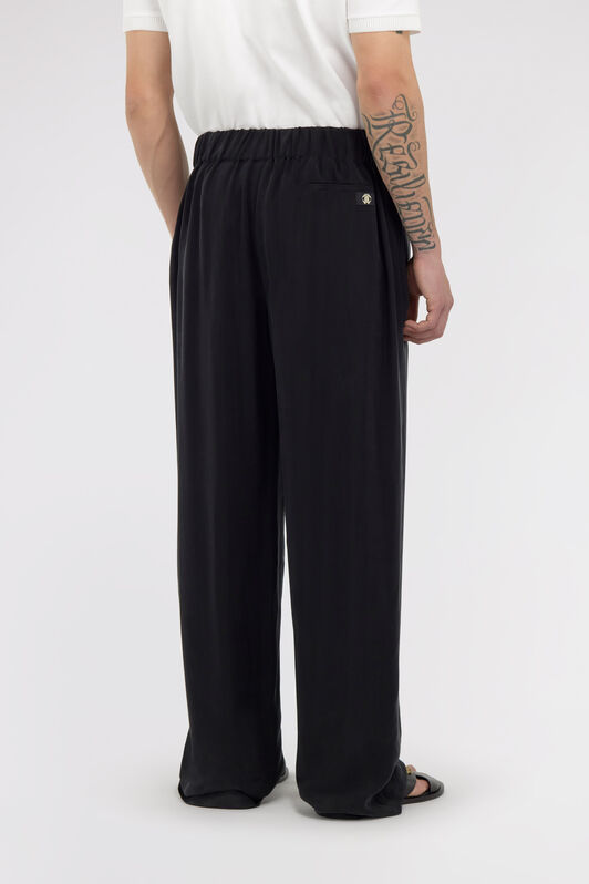 RC Trousers with Lemon print details Black SRT255-FLJ03