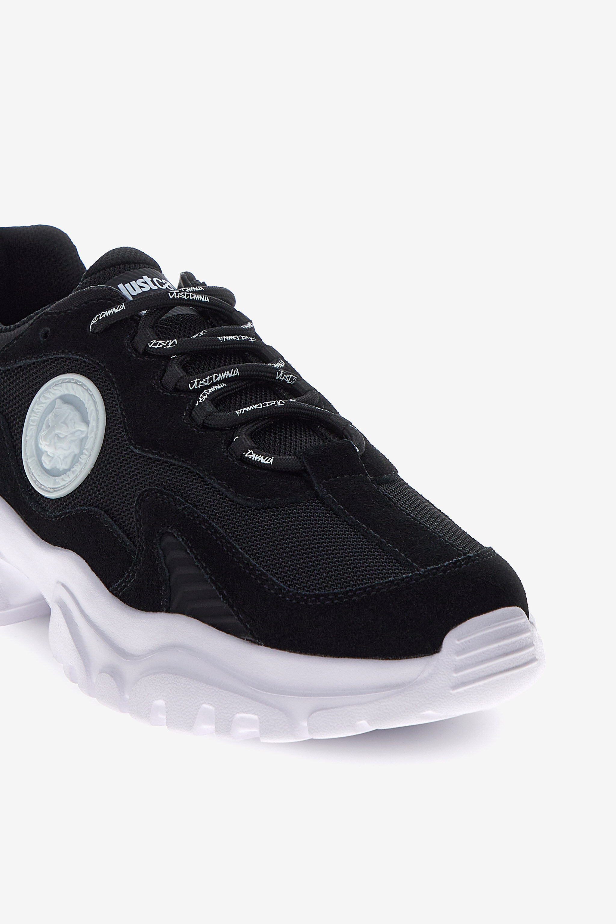 JC Scarpe running Just Cavalli Nero RRS083-RR346