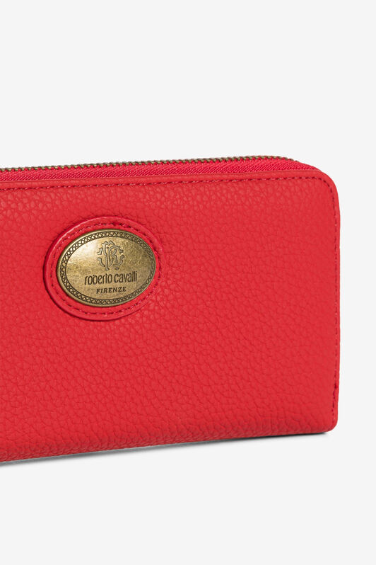 RC RC Monogram Zip-Around Wallet Dark red JSA002-AB001