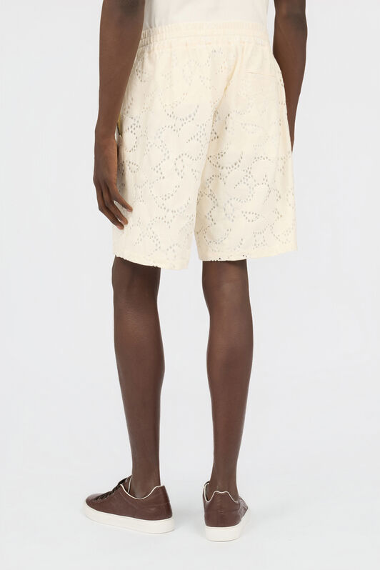 JC Ivory Bermuda Shorts OFF WHITE WFT021-WF048