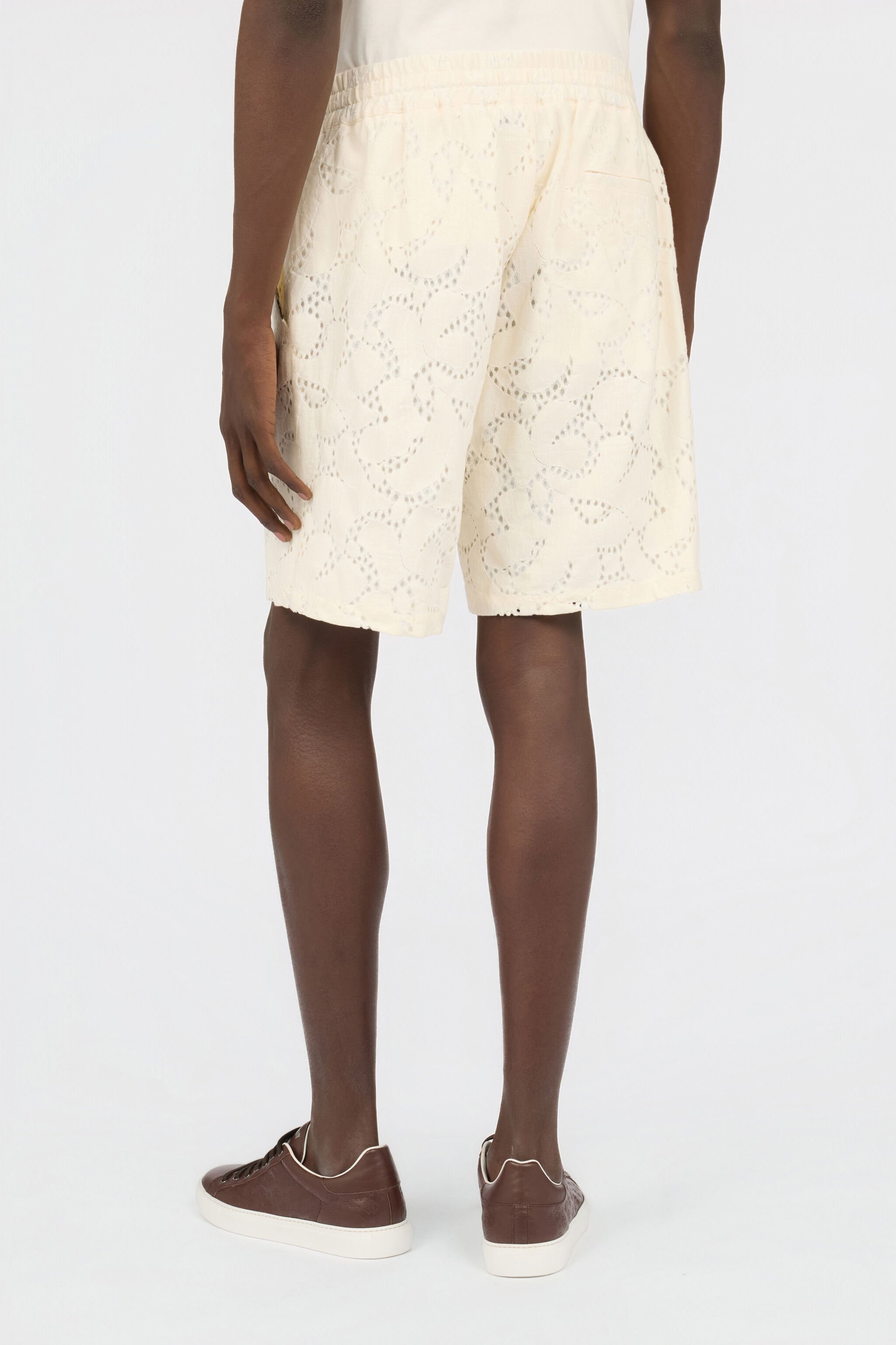JC Ivory Bermuda Shorts OFF WHITE WFT021-WF048