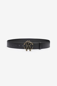 ${brand} Man Logo Leather Belt ${colorDescription} ${masterID}