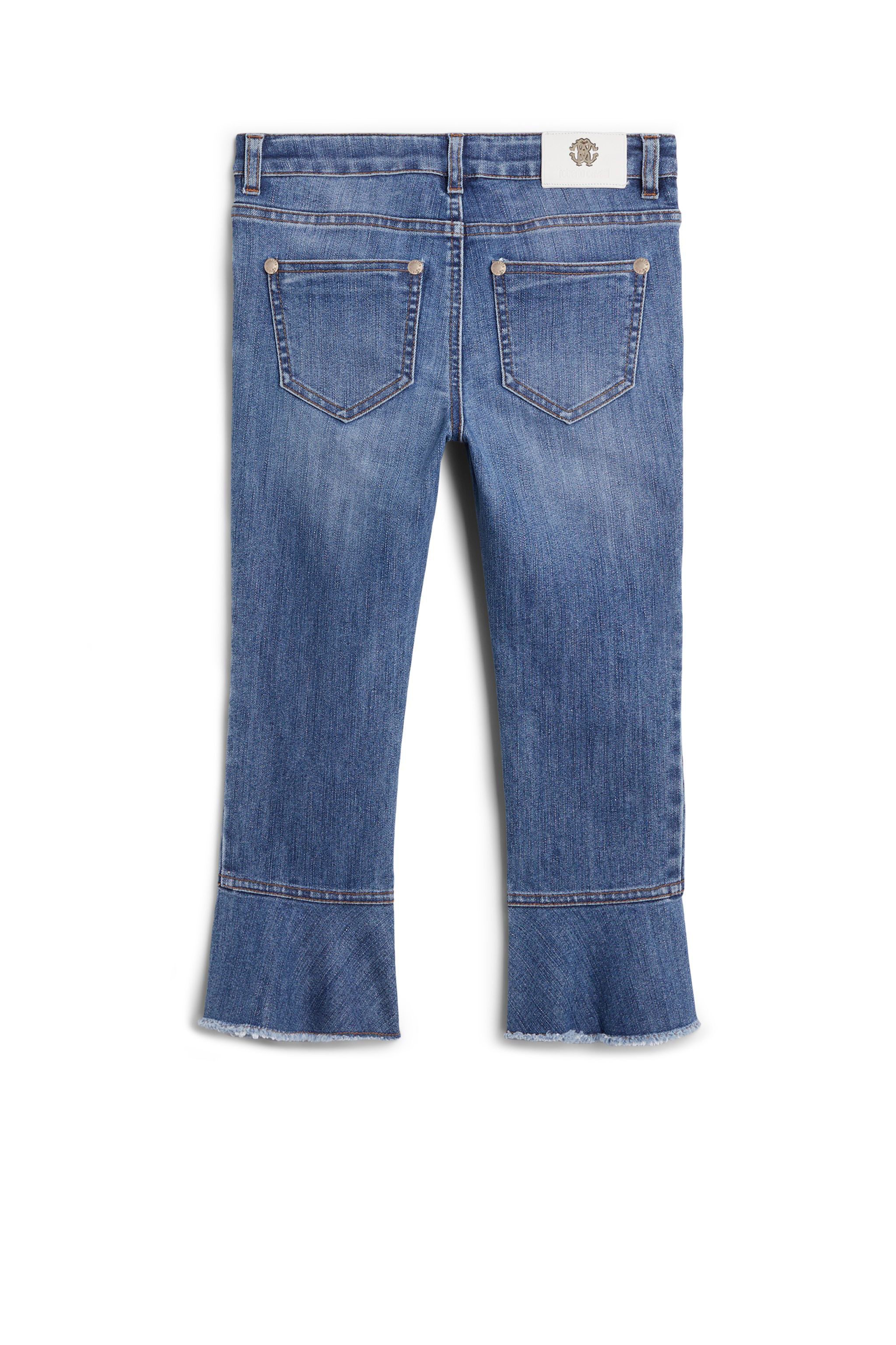 JU Raw cut bell hem jeans MEDIUM/LIGHT BLUE JJJ202-DS029