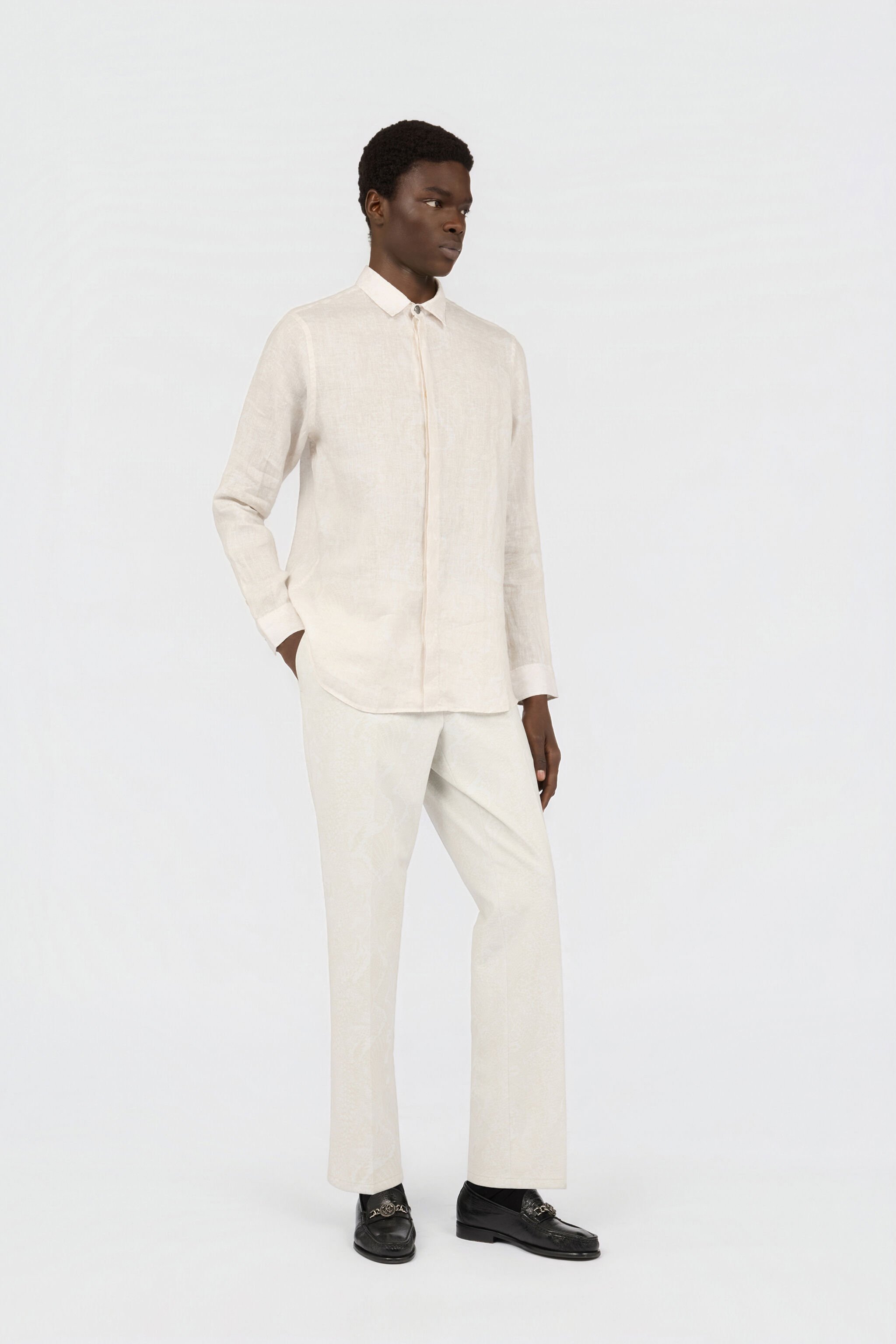 RC Beige Shirt WHITE SOT70I-LG001