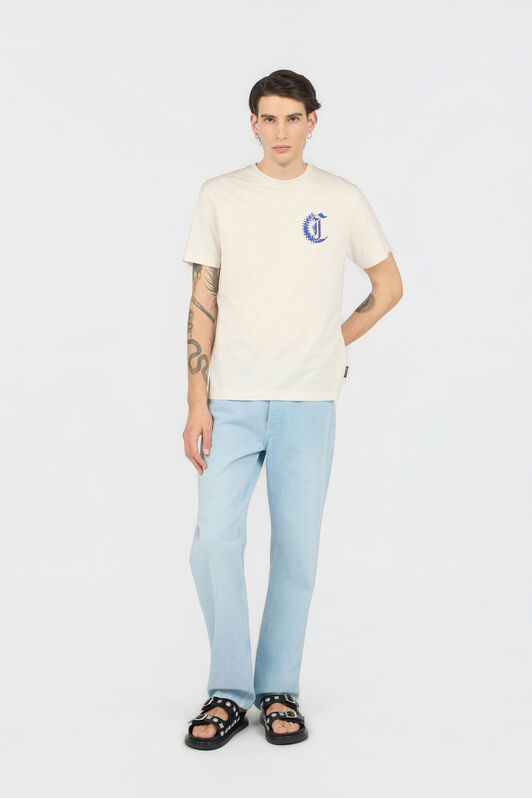 JC T-Shirt Blanc Avec Logo JC T-Shirt Blanc Avec Logo OFF WHITE WFT094-WF124