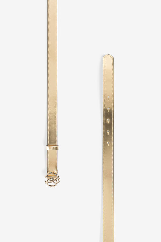 JU RC Monogram Belt JU RC Monogram Belt Gold QJC001-FT227