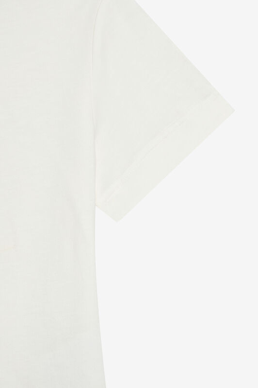 JU Milk White T-Shirt with RC Monogram MILKY WHITE VJT62B-JD001