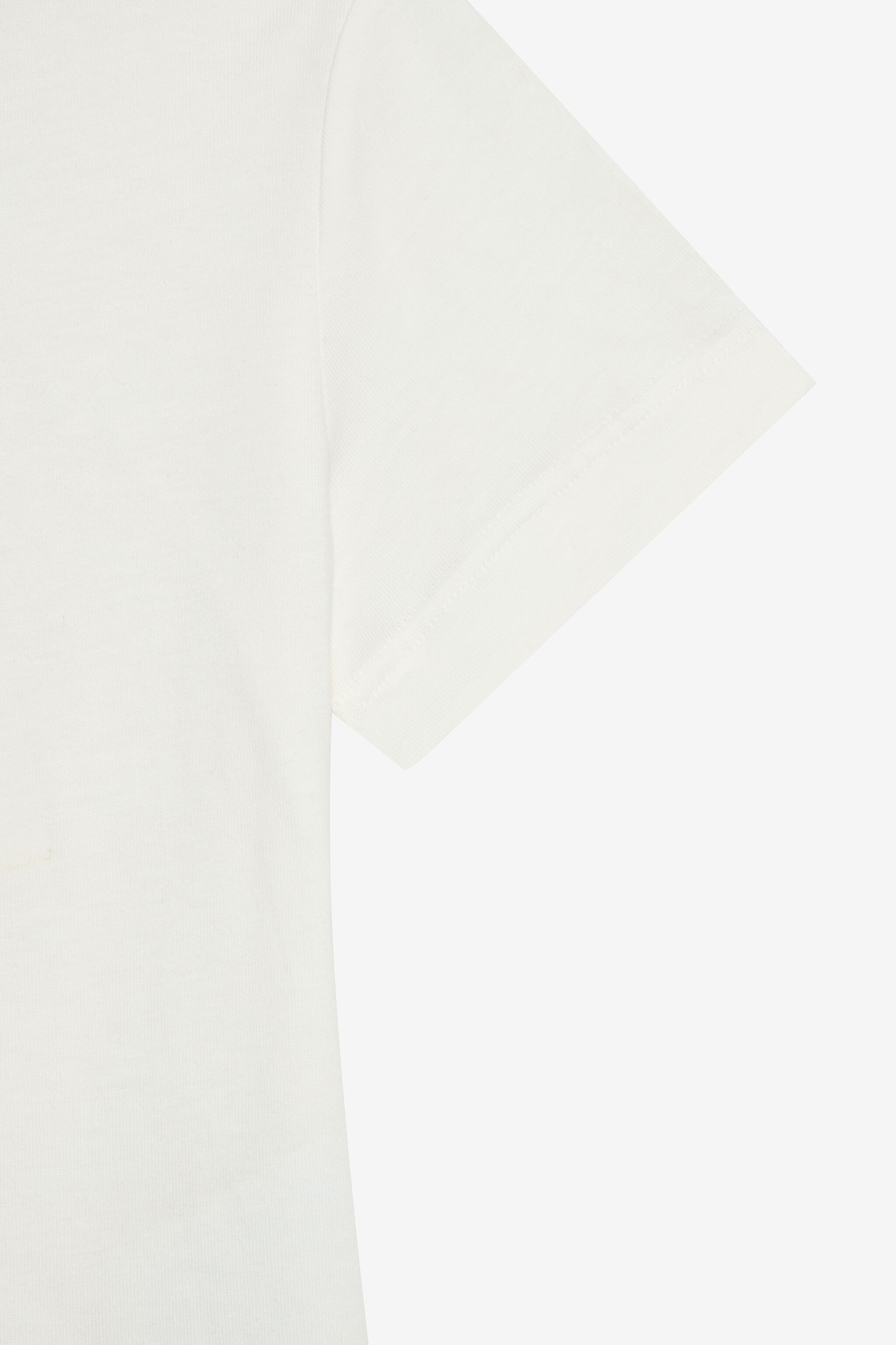 JU Milk White T-Shirt with RC Monogram MILKY WHITE VJT62B-JD001
