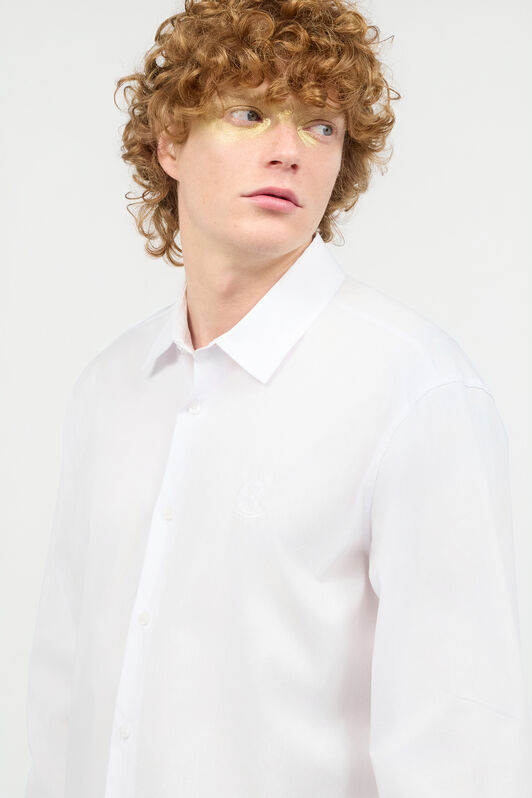 JC Chemise Unie Blanc UFM009-UF104
