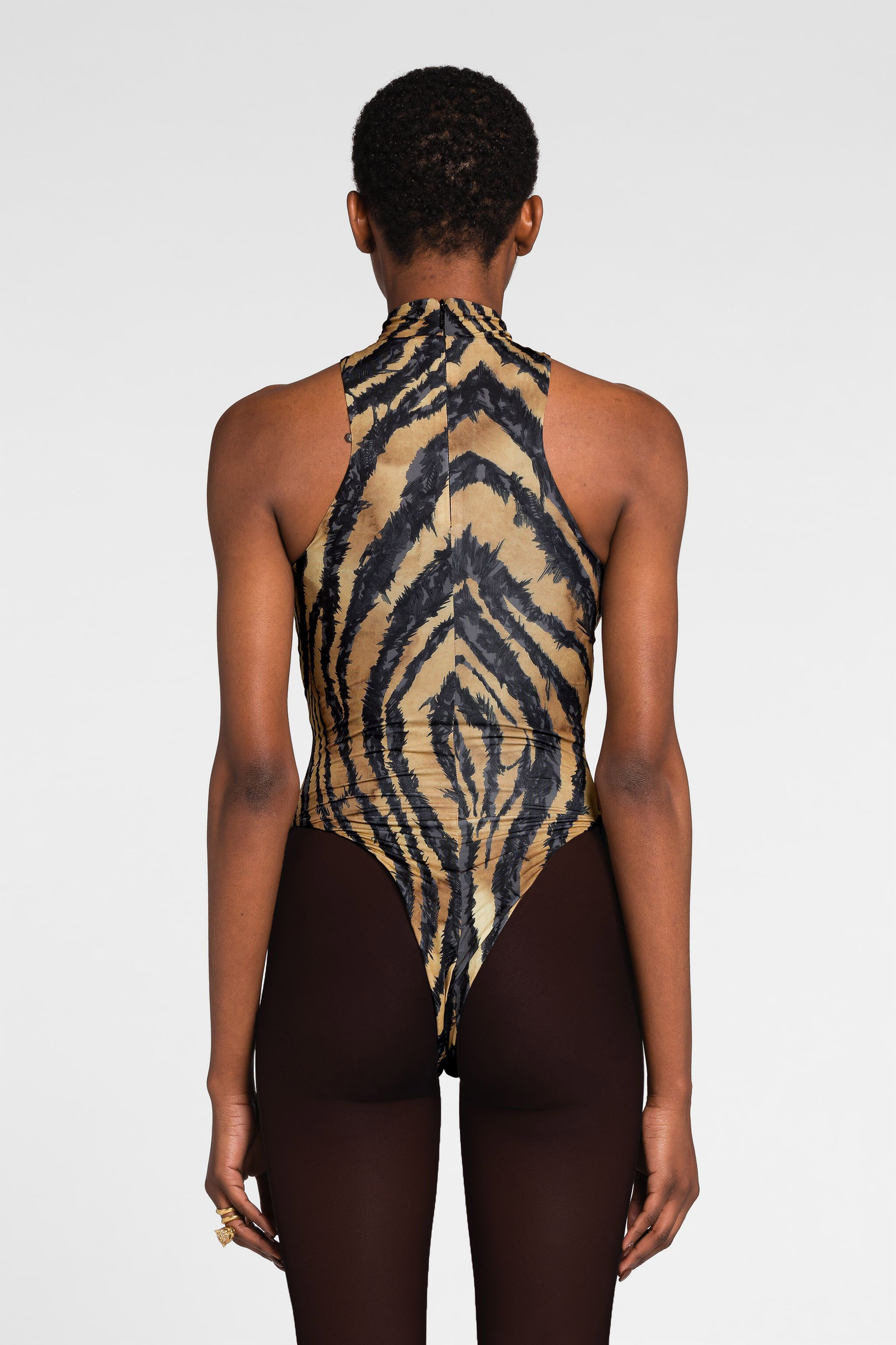 RC Freedom-Print Bodysuit RUM/NUDE NQT600-HVB79