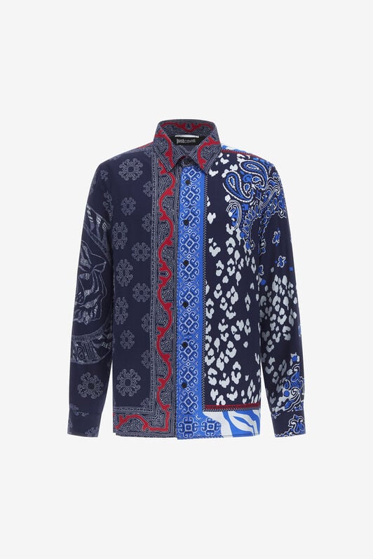 JC Camicia stampa Just Cavalli JC Camicia stampa Just Cavalli Blu RRT001-RR262
