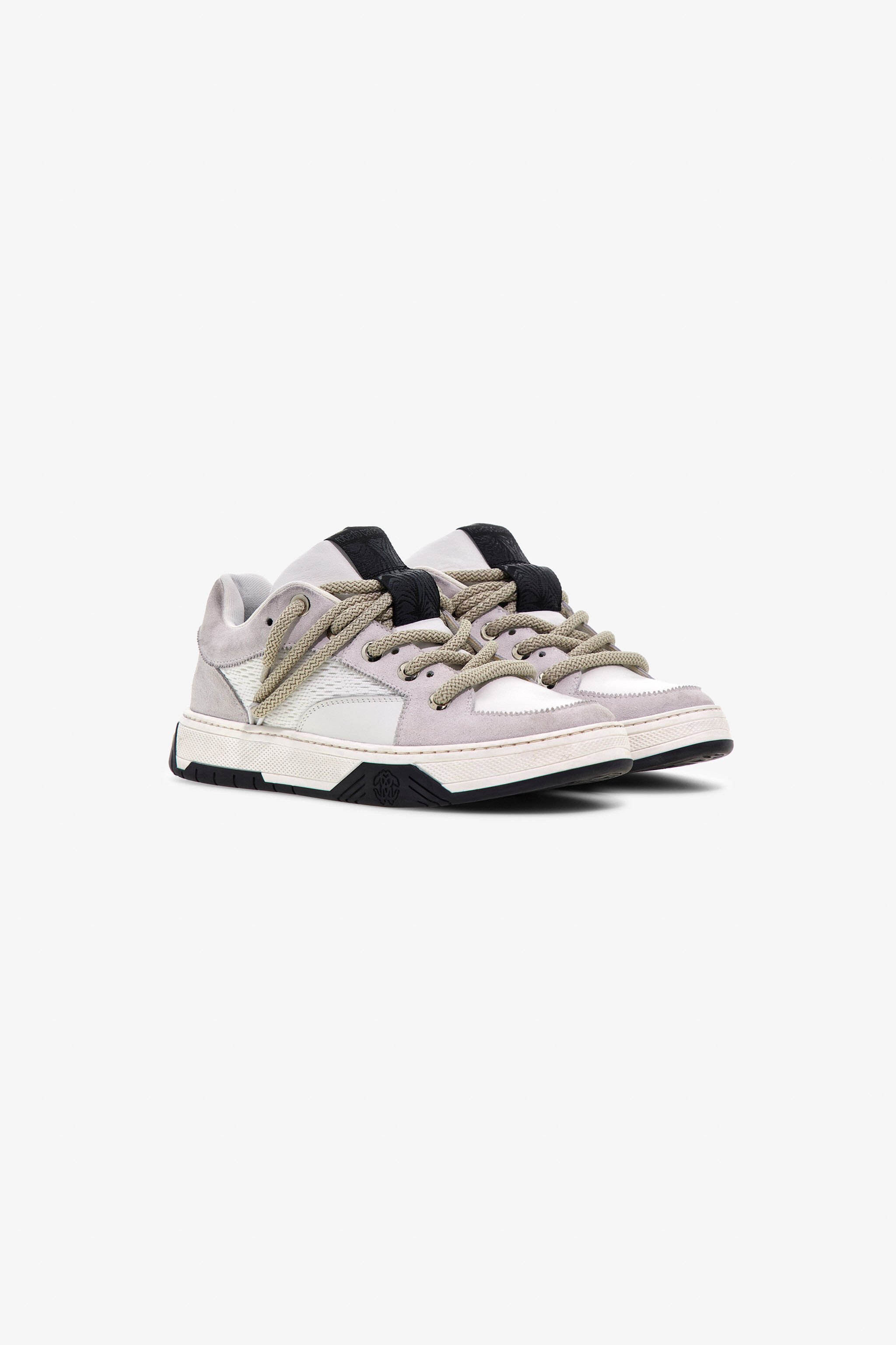 RC Low-Top Sneakers Black/White TRS037-PZ15A