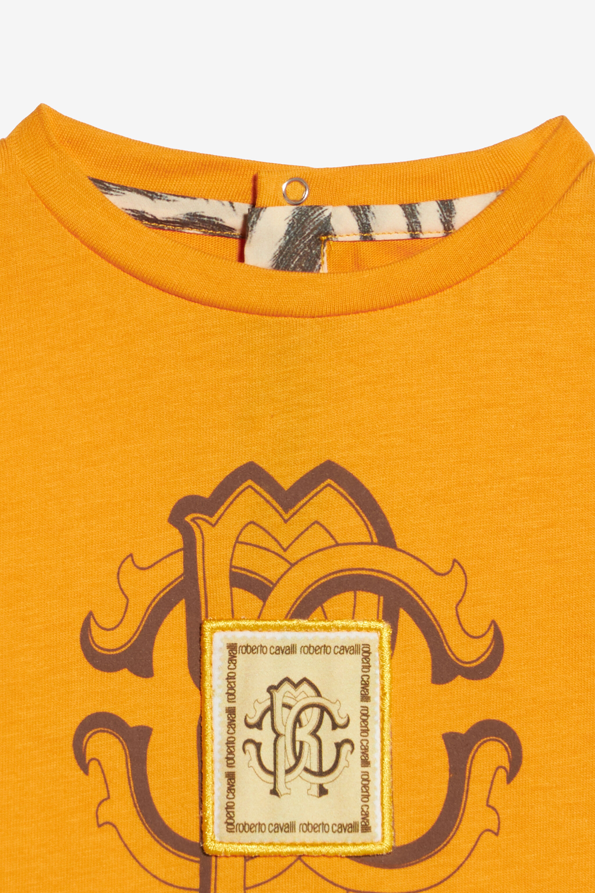 JU T-Shirt Avec Monogramme Safari Édition Orange UJT609-JD001