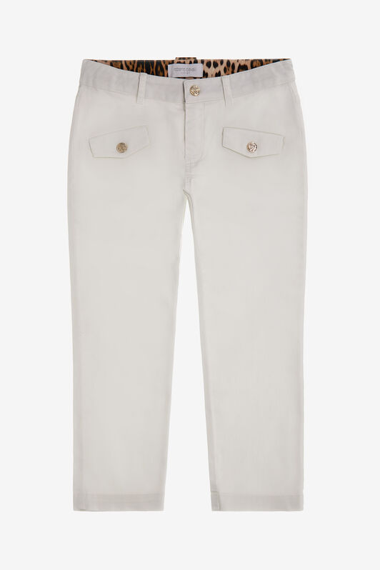 JU Pantaloni RC Bianco SJT228-CE035