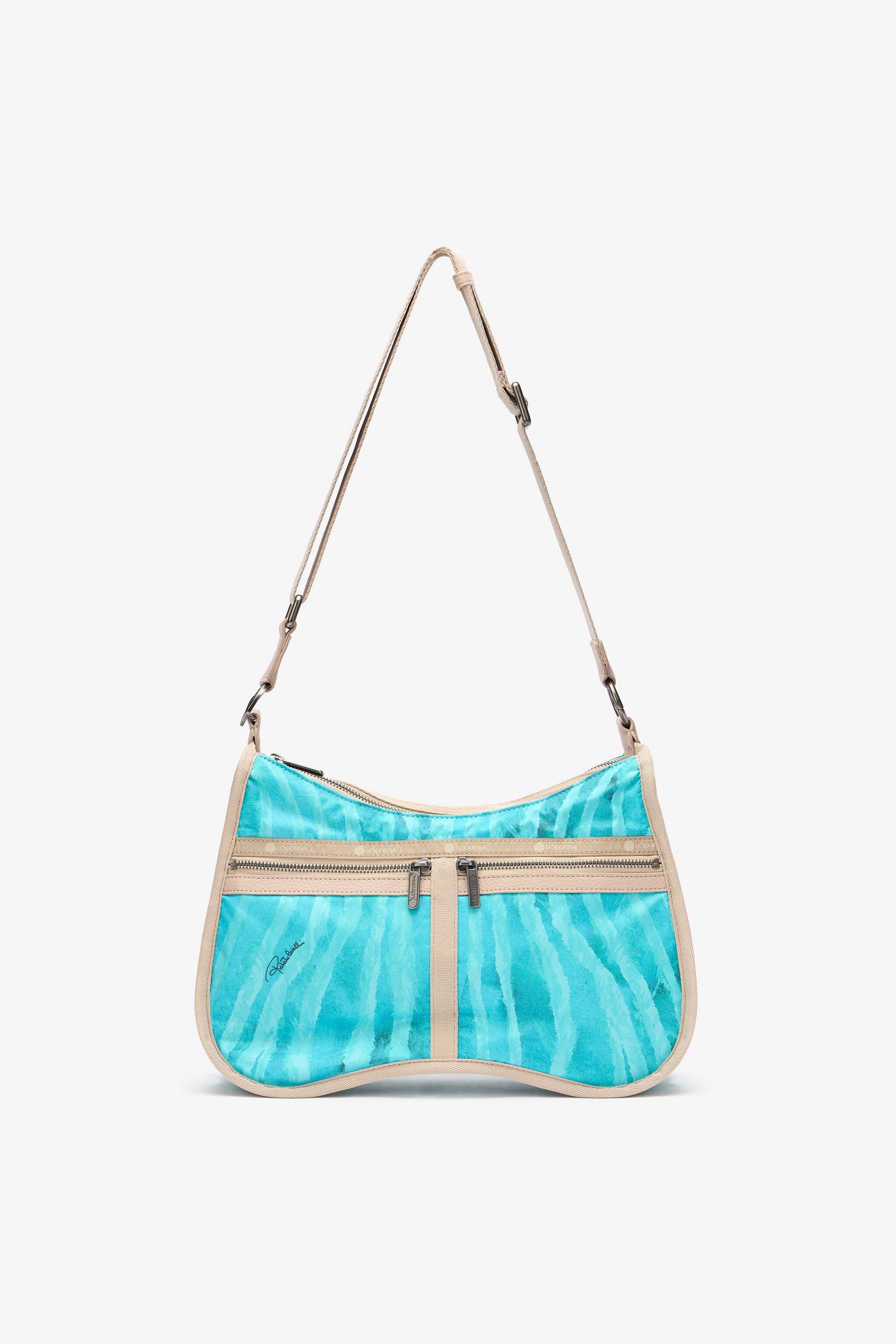 RC Tasche Torino Mit Print Hellblau ULL005-IL017