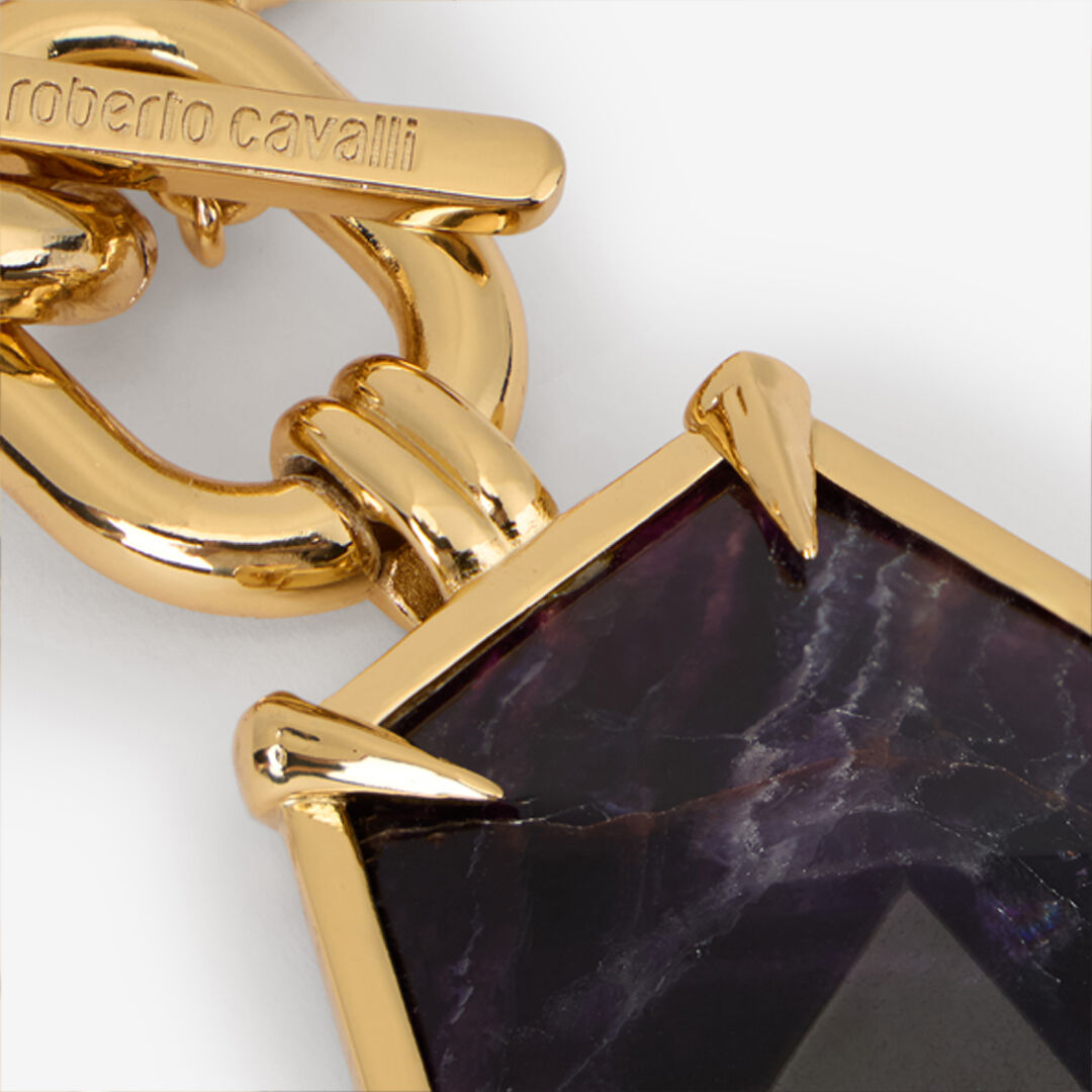 RC Gold Necklace L.GOLD/WINE TWG010-AM002