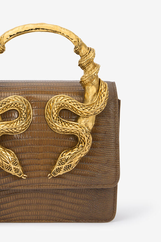 RC Borsa Marrone Con Serpenti RC Borsa Marrone Con Serpenti MARRONE VWB001-PZ119