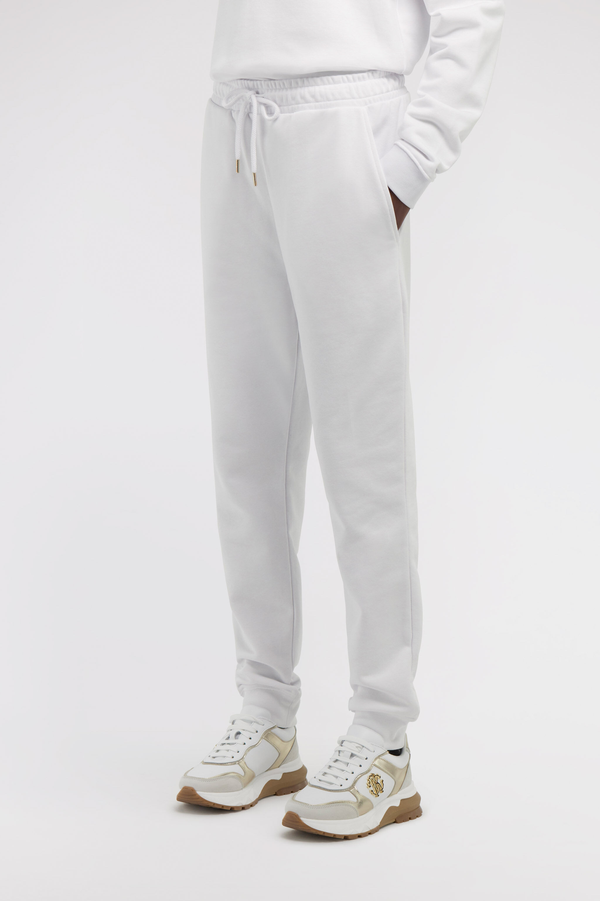 RC Pantaloni sportivi con logo Bianco NOT22D-CF052