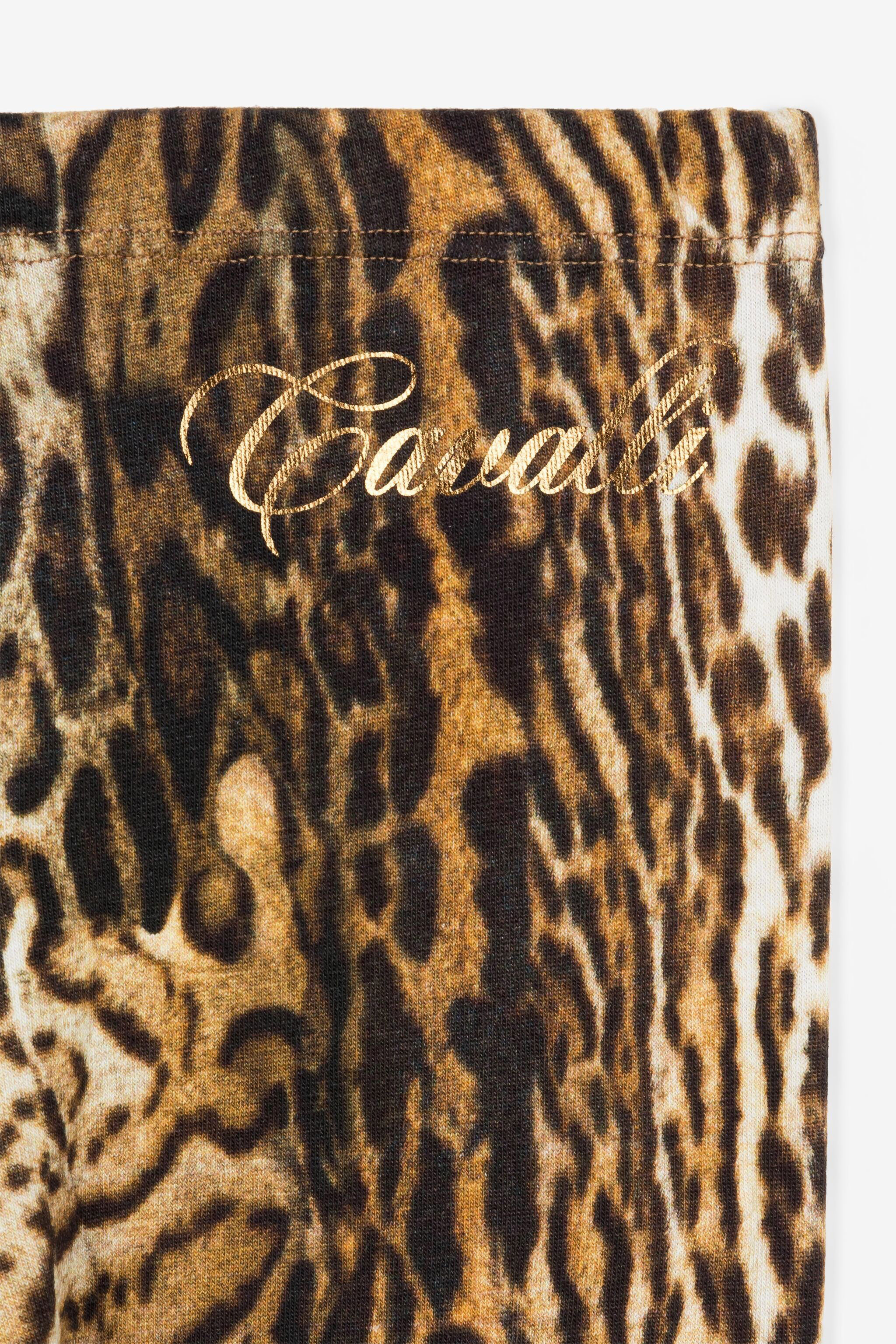 JU Ocelot-Print Leggings OCELOT PJT205-3PE27