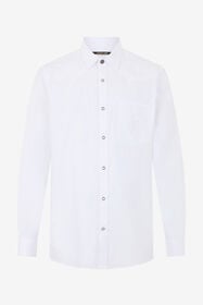 RC White Cotton Shirt With Monogram RC WHITE SOT70H-FN053