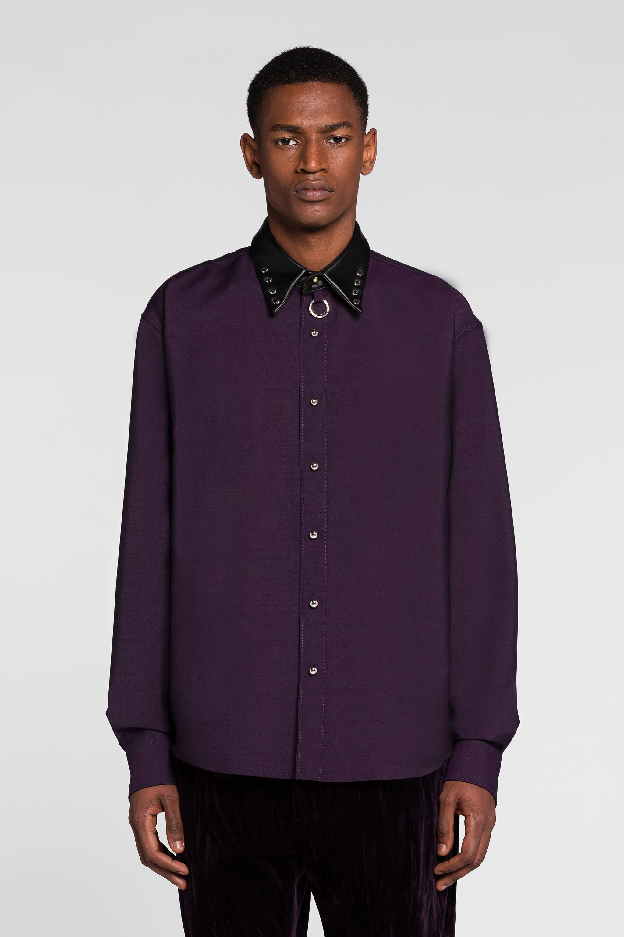 RC Studded Shirt Purple PNT742-WC008