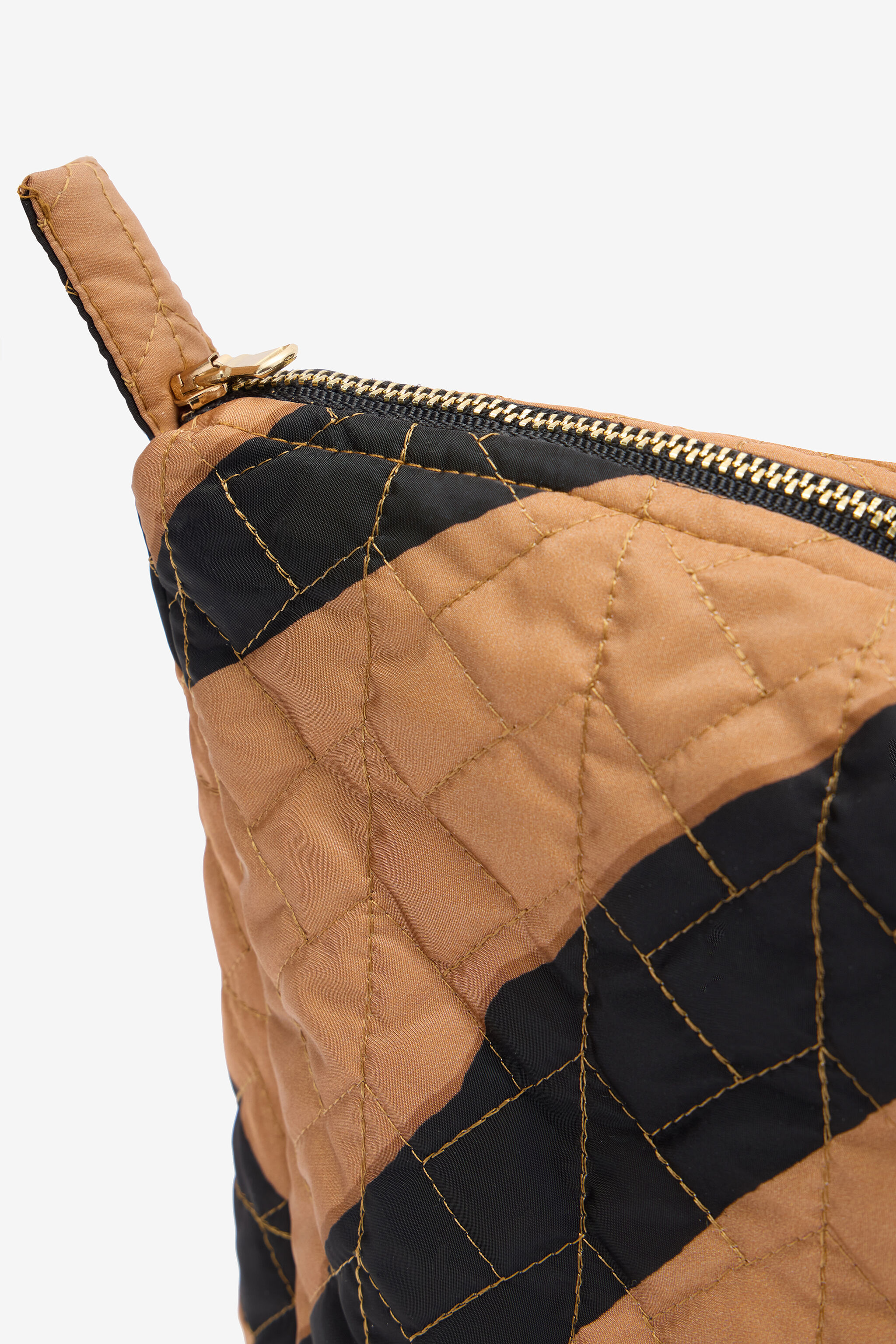 RC Clutch With Zebra Print CAMEL/BLACK POB01F-3FL60