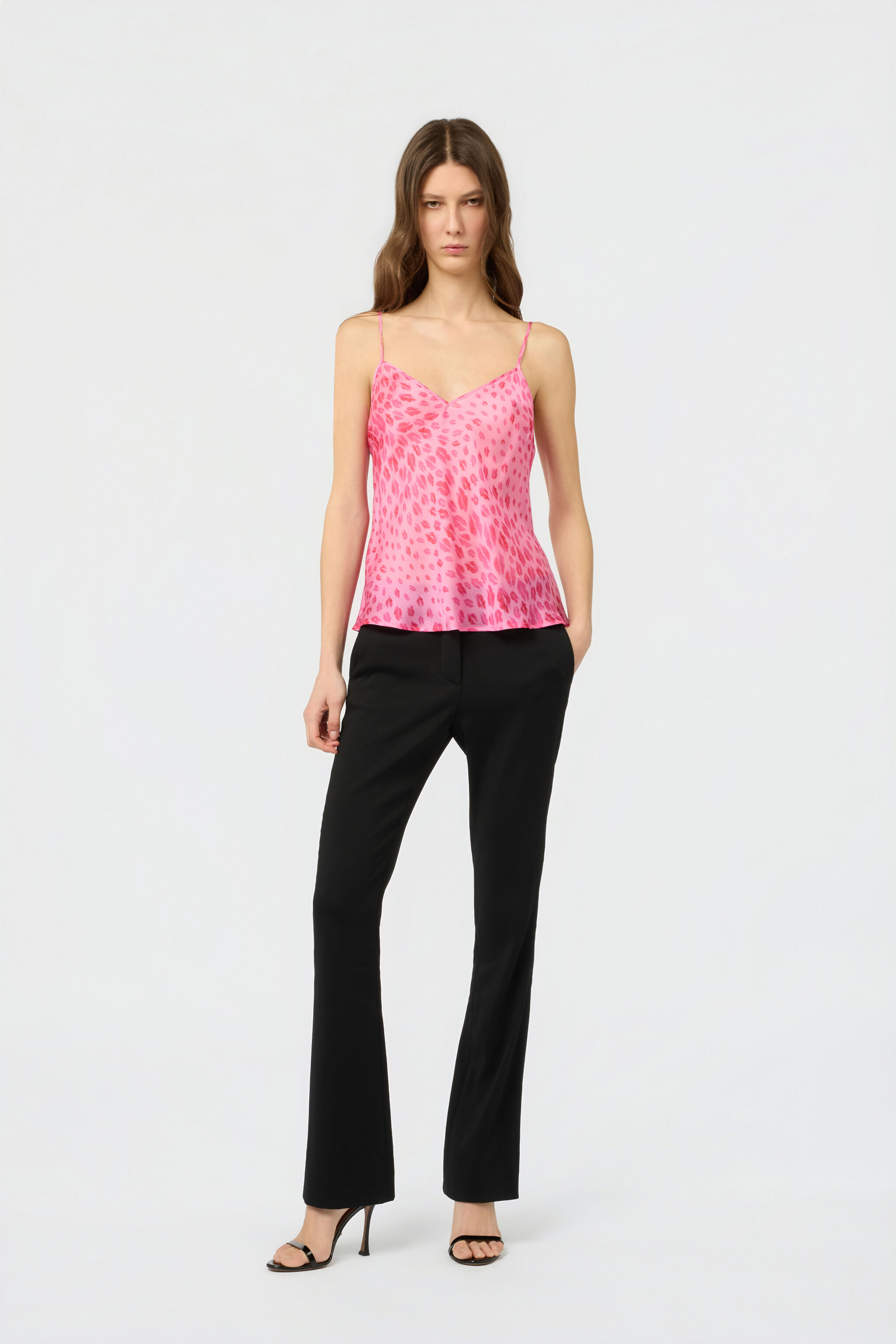 JC The Jaguar Kiss Print Top JC The Jaguar Kiss Print Top CARNATION WFT265-WF663