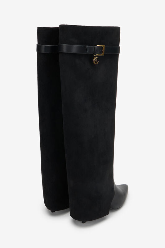 JC Bottes en Suède avec Boucle JC Bottes en Suède avec Boucle BLACK VFS089-VF617