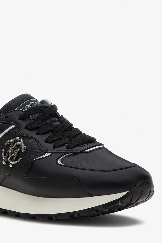 RC Sneakers with Monogram Mirror Snake RC Sneakers with Monogram Mirror Snake Black RRS021-PZB28