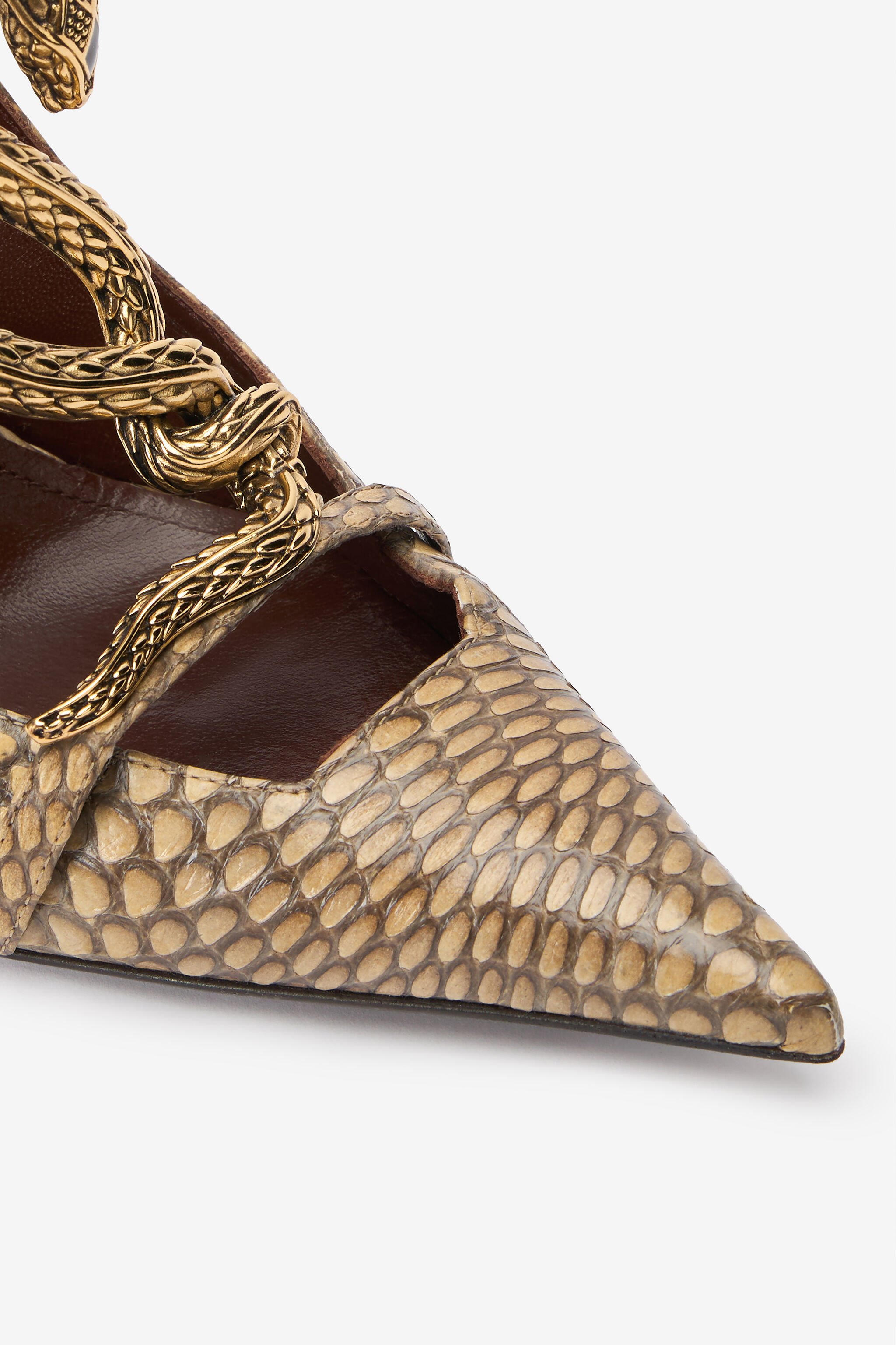 RC Pumps with Earth-Tone Scale and Snake Motif TERRA WWS001-UG001