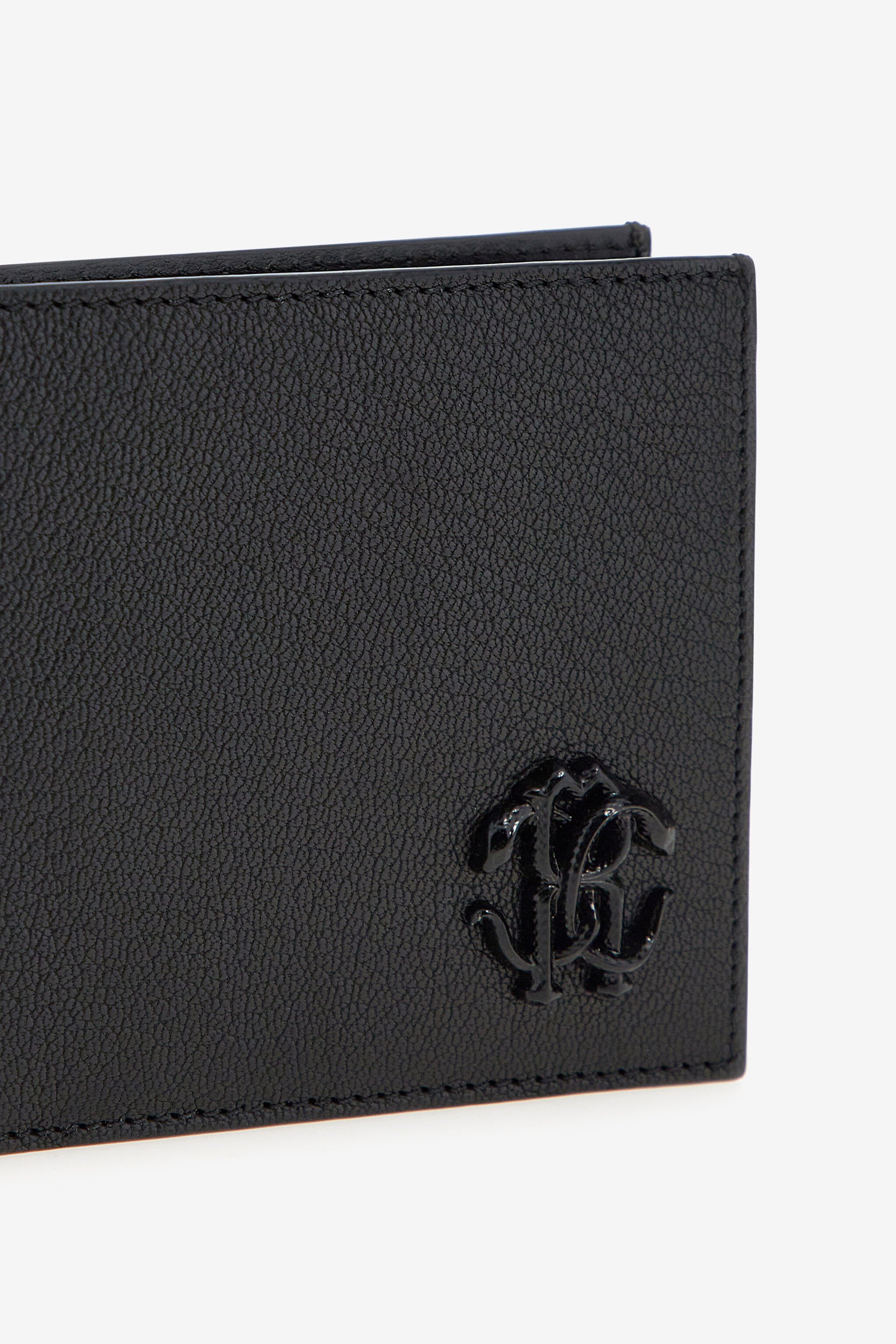 RC Wallet with Monogram Mirror Snake Black SRA002-PZ099