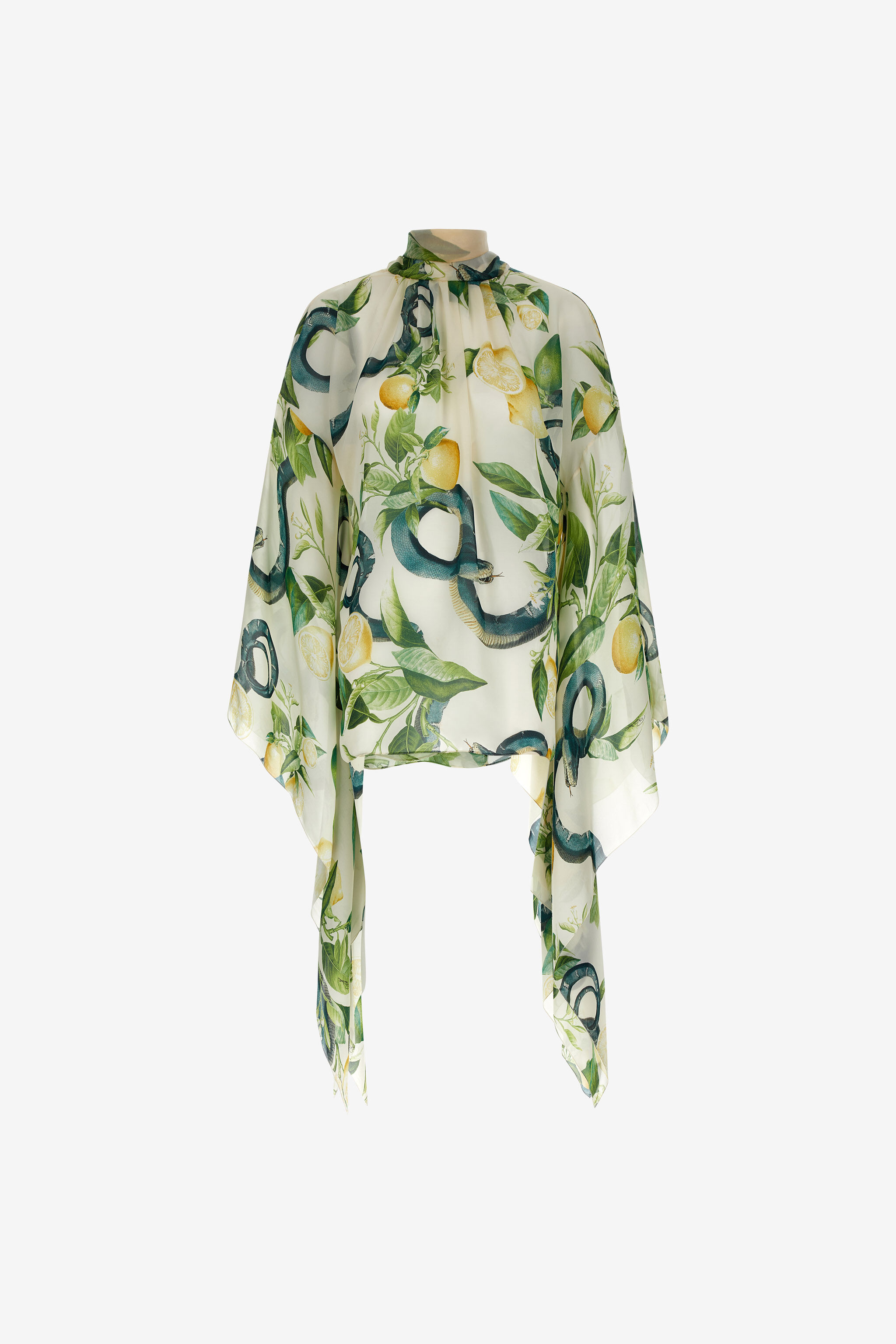 RC Lemon print shirt Ivoire SKT702-CTI89