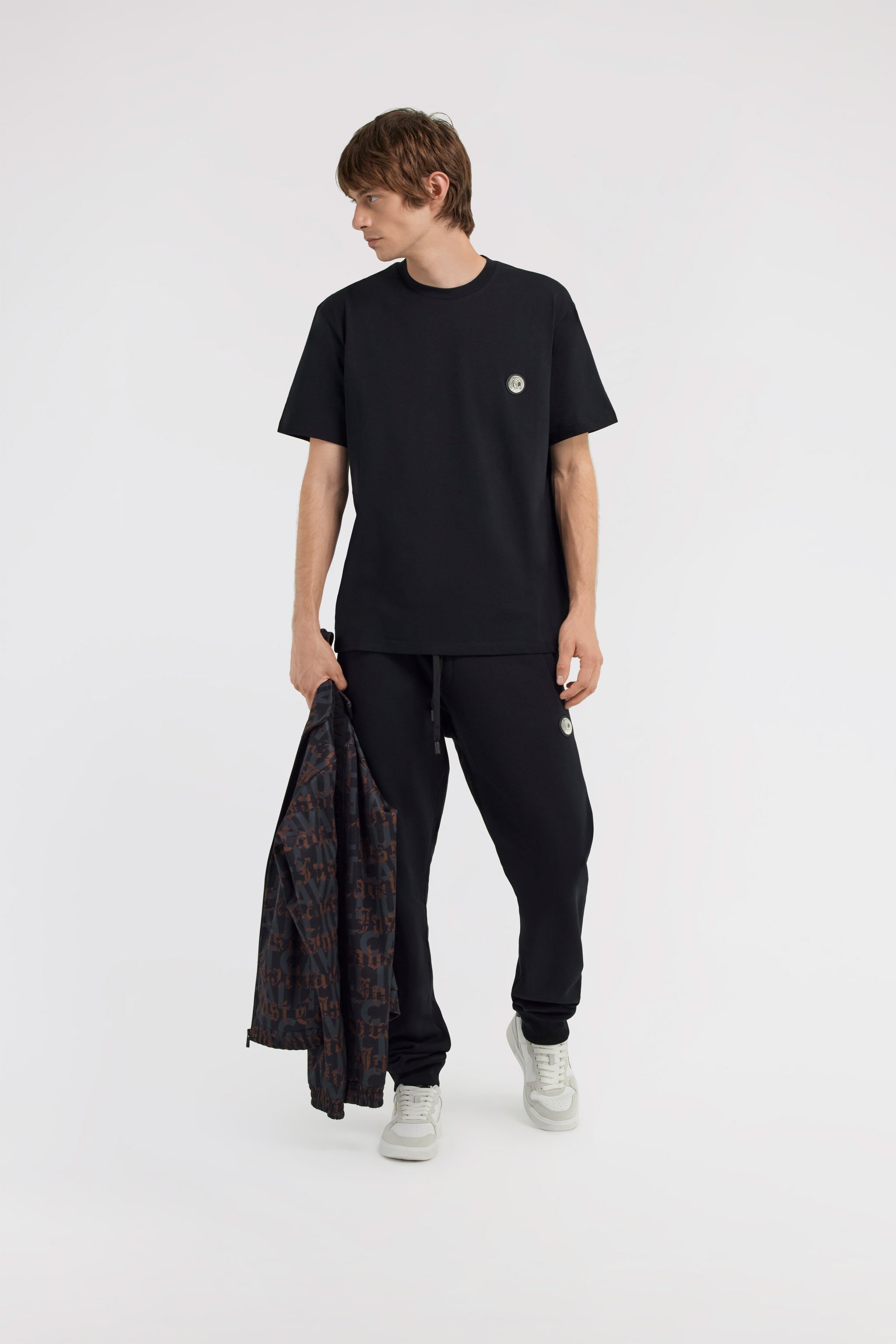 JC Just Cavalli T-shirt Black TFT031-TF048