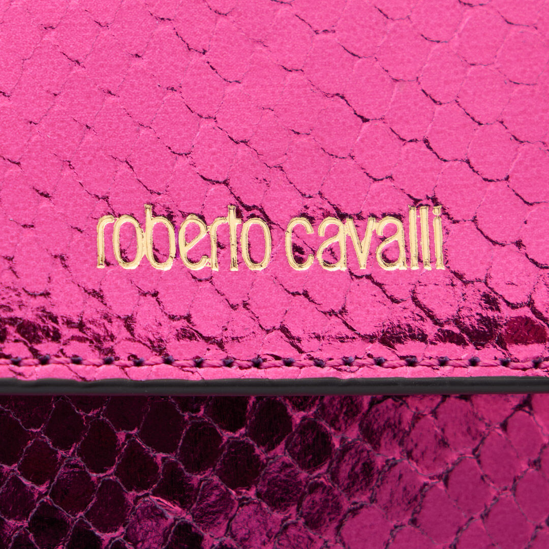 RC Snake Scale-Effect Metallic Wallet Fuchsia TKA002-PZ579