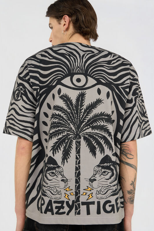 JC T-shirt Stampa Natural Barb Black JC T-shirt Stampa Natural Barb Black BLACK WFT056-WF086