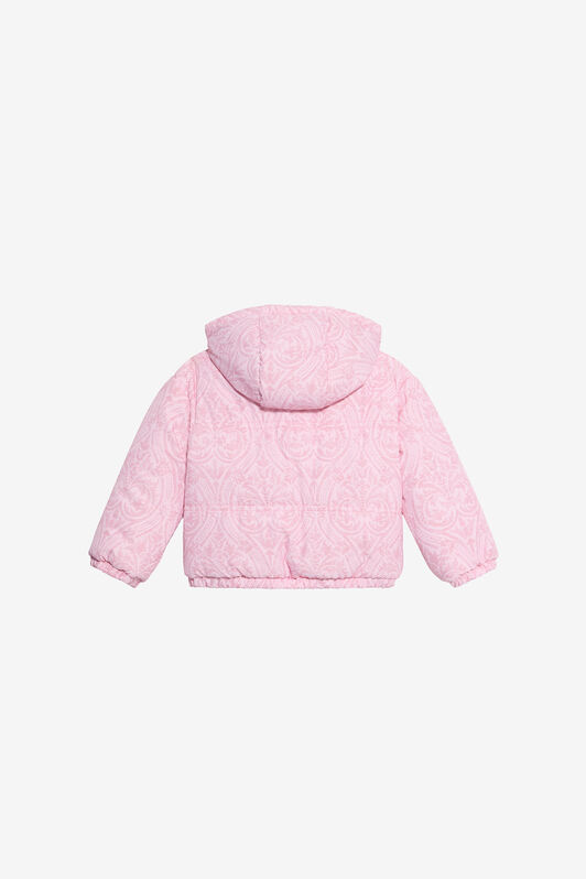 JU Baby Pink Padded Jacket with Floral Print BABY ROSE VJT402-5RP28