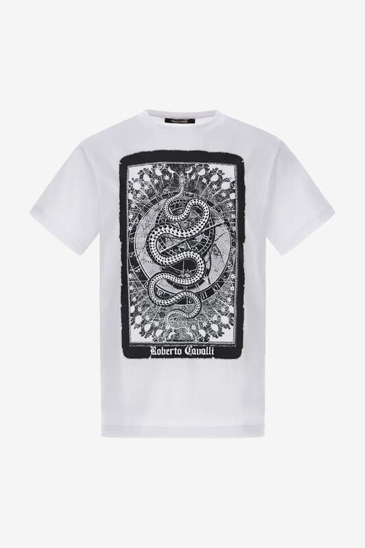 RC T-shirt with Snake print RC T-shirt with Snake print White NOT60F-JD060