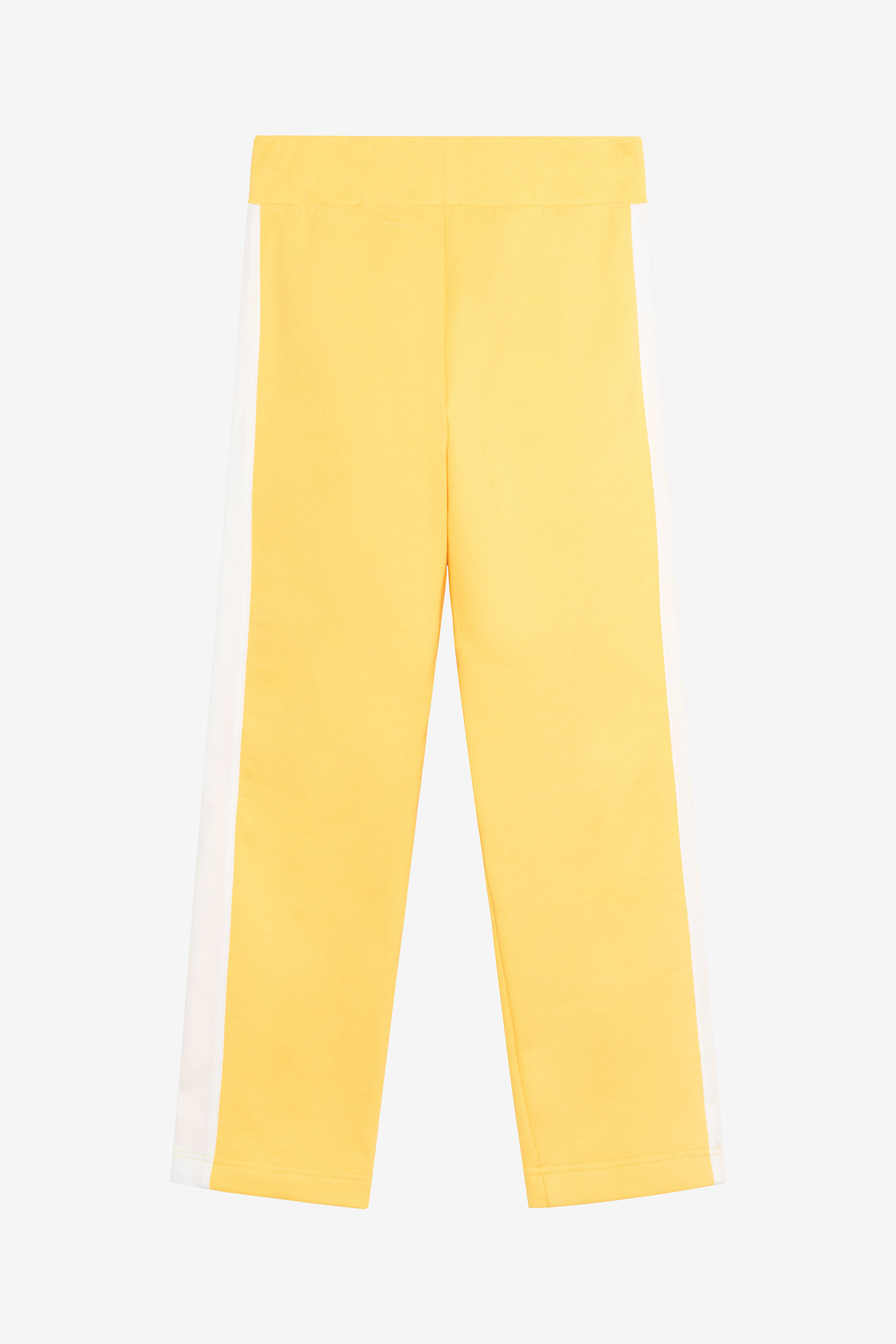 JU Yellow Track Pants with Logo Print YELLOW VJT20H-CF050
