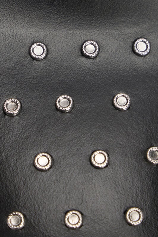 RC Derby Shoes with Studded Toe Cap RC Derby Shoes with Studded Toe Cap Black TRS008-PZ08A