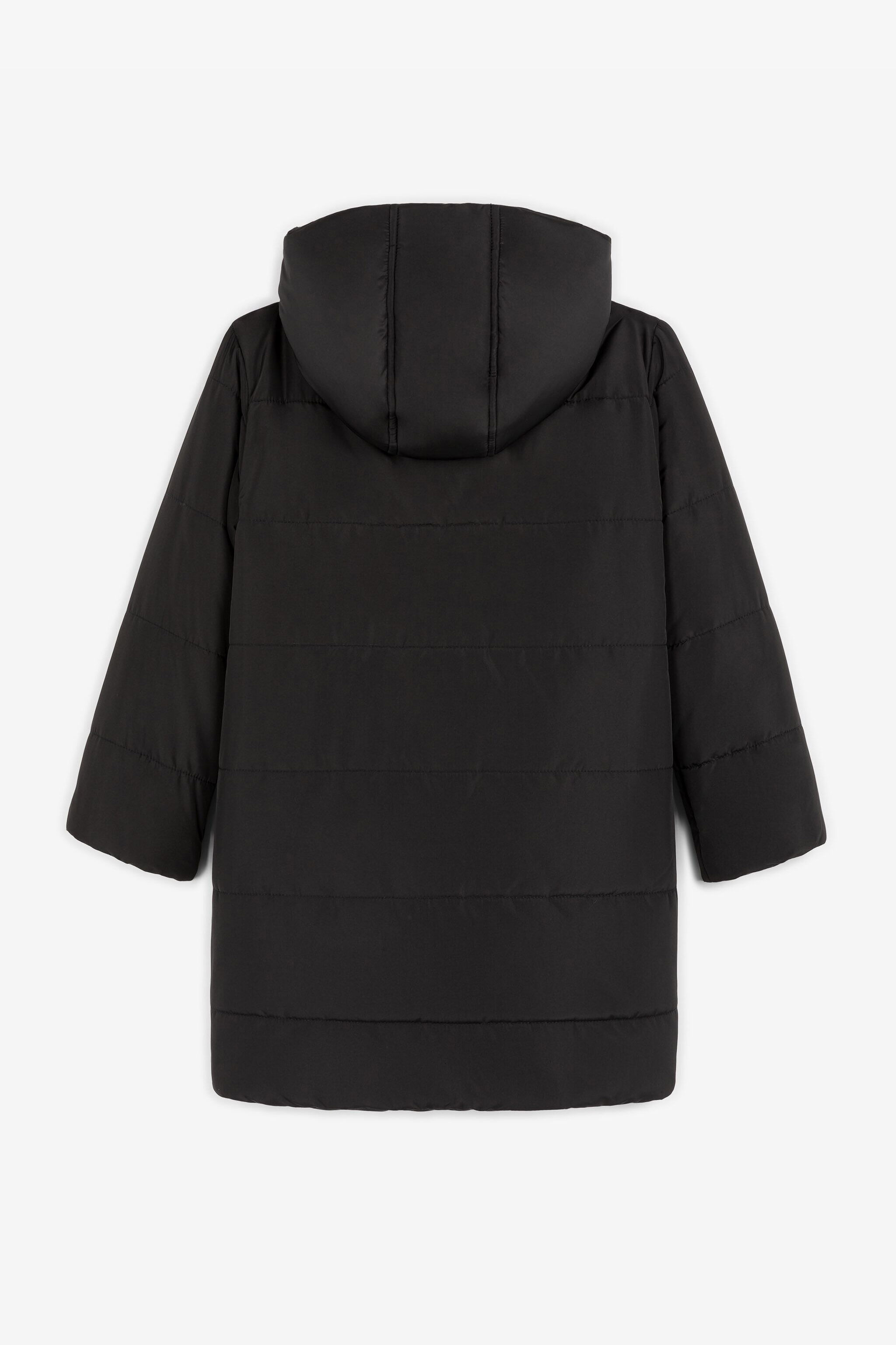 JU RC Monogram Padded Coat Black RJT409-SB001