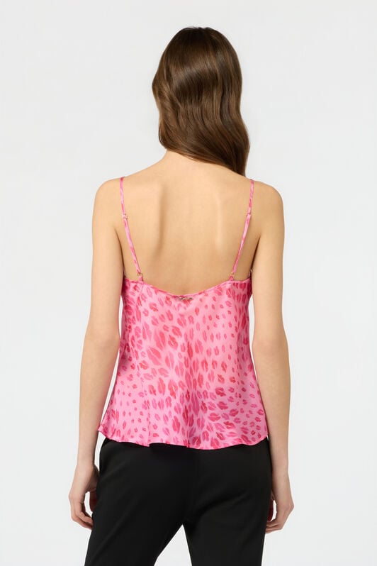 JC The Jaguar Kiss Print Top JC The Jaguar Kiss Print Top CARNATION WFT265-WF663