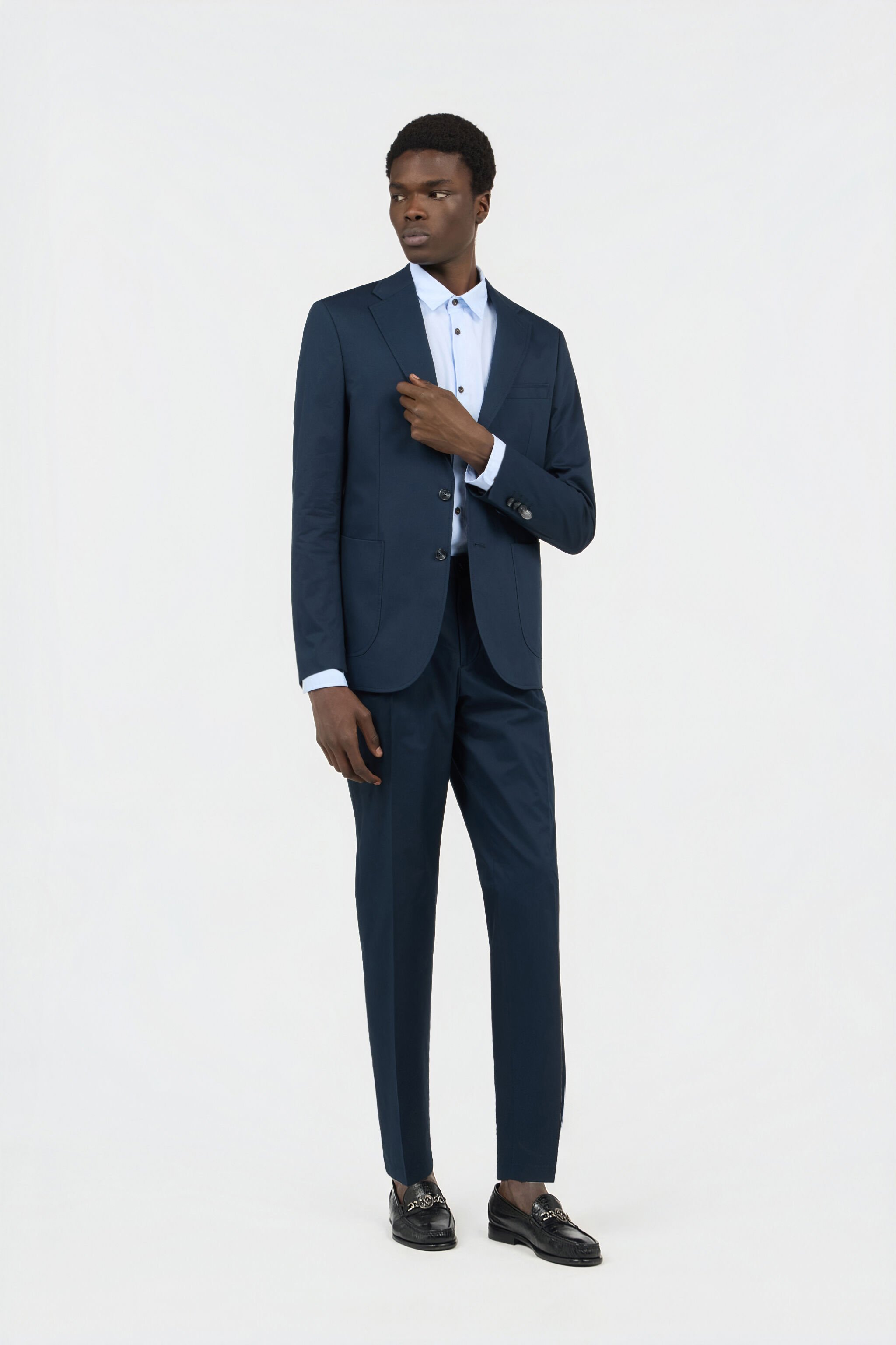 RC Blue Cotton Suit RC Blue Cotton Suit BLU NAVY SOT40A-LG026