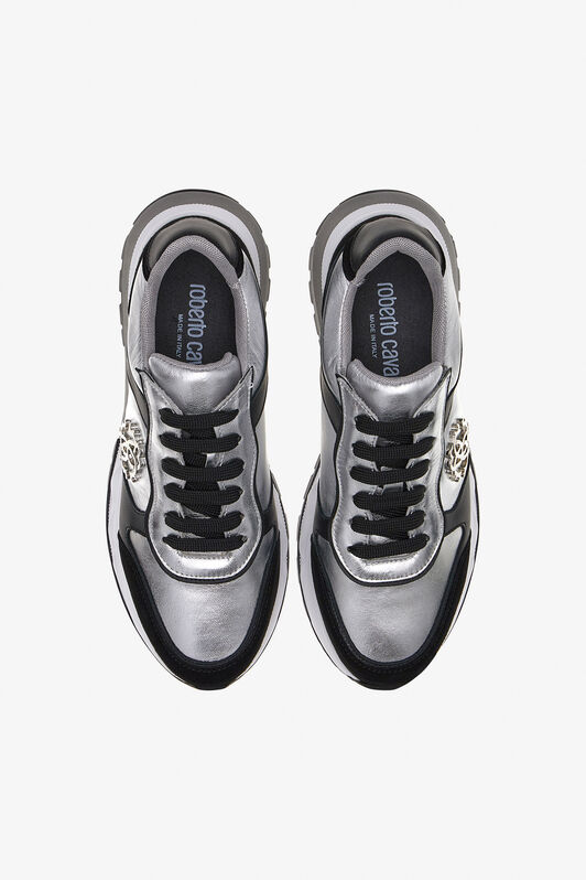 RC RC logo sneakers Schwarz/Silber NOS00D-PNO01