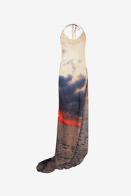 ${brand} Langes Kleid Mit Print Sunrise ${colorDescription} ${masterID}